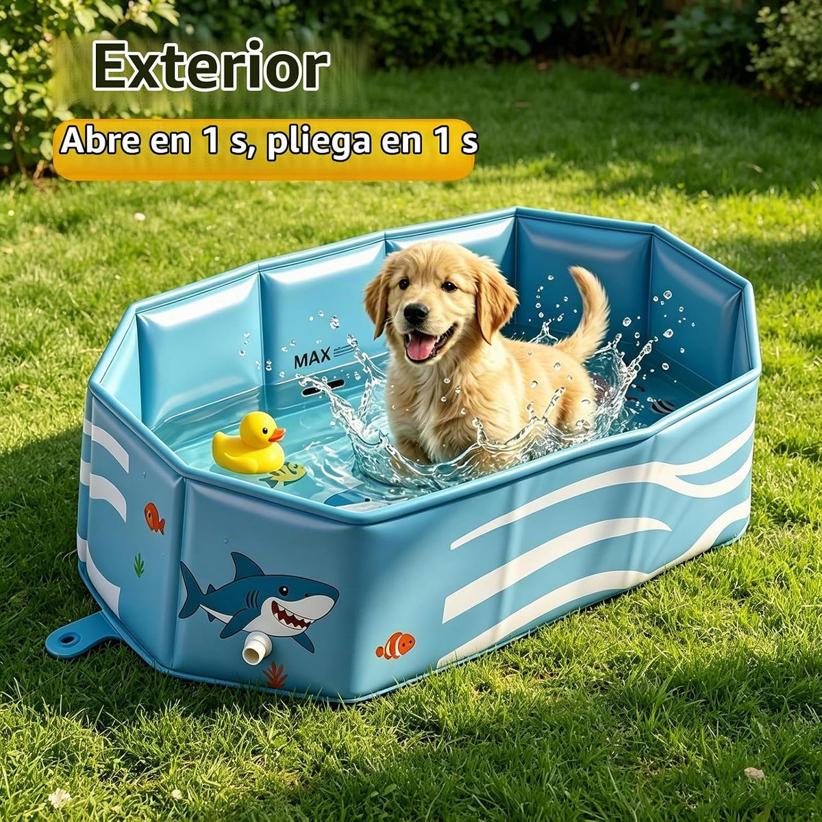 Bañera para niños pequeños, bañera portátil y plegable para niños