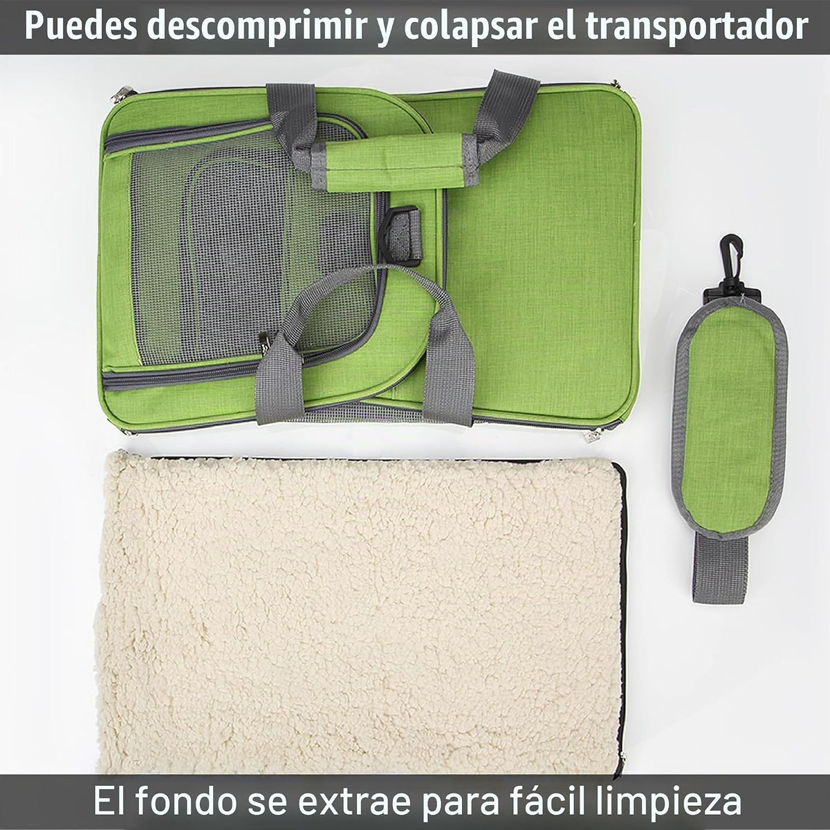 Mr. Pen- Transportador para mascotas, 17.5 x 11.2 x 11.5 pulgadas,...