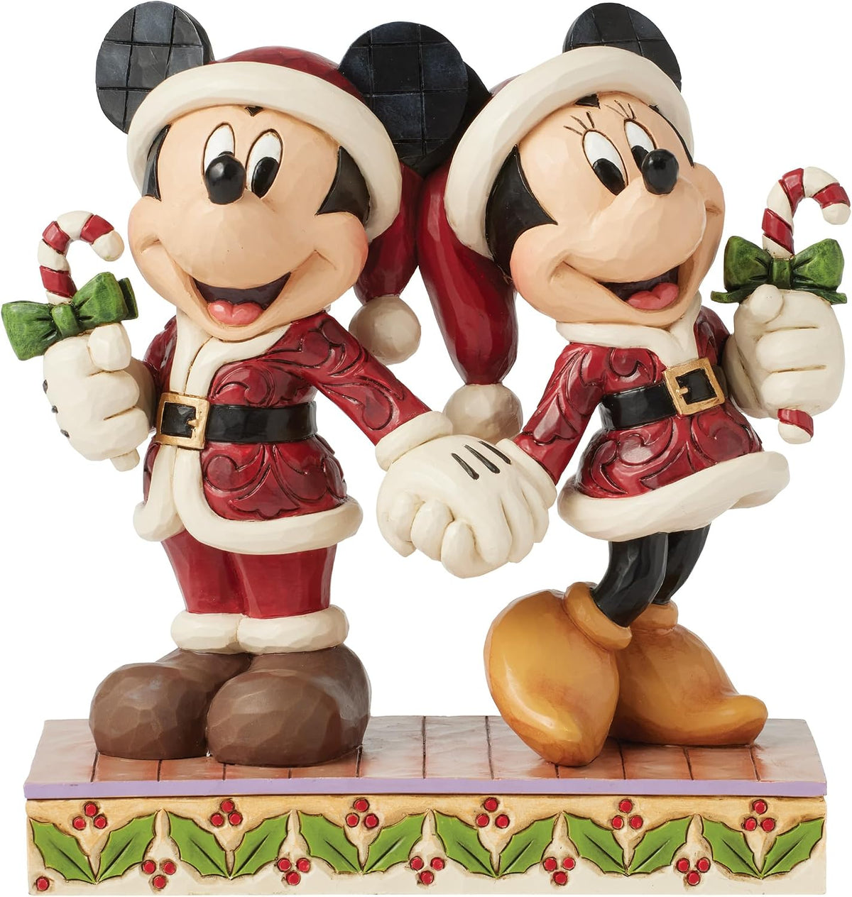 Enesco Disney Traditions by Jim Shore - Figura de Mickey y Minnie M...