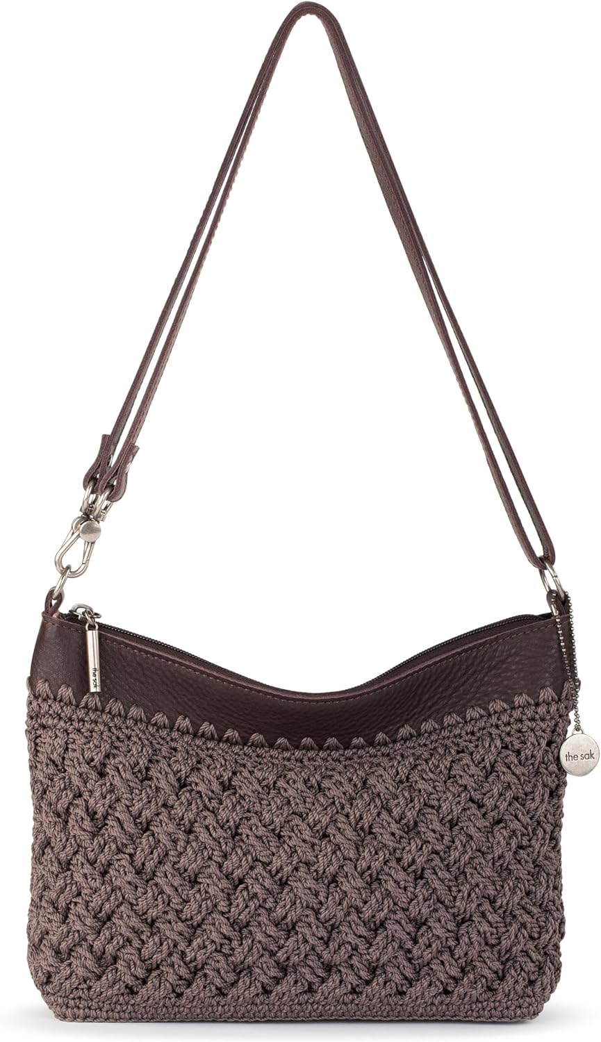 The Sak Lumi Convertible Crossbody - Bolso de mano 3 en 1 de ganchi...