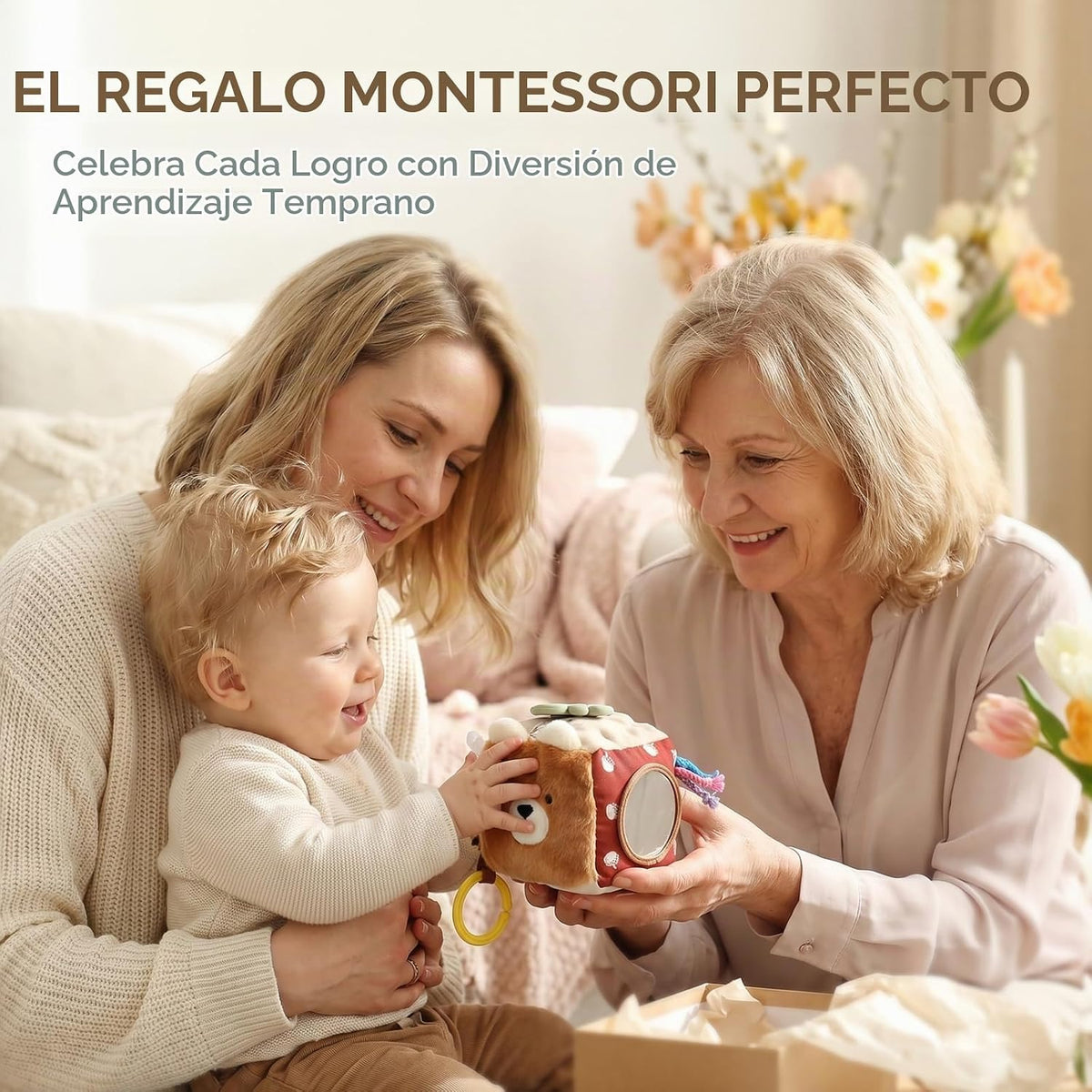 let's make Bear Baby - Cubo de actividades para bebés de 0 a 12...