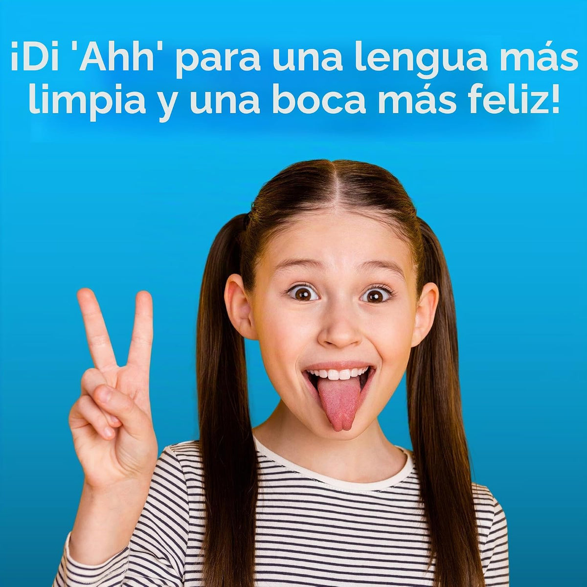 GuruNanda Raspador de lengua para niños (paquete de 2) con estuche...