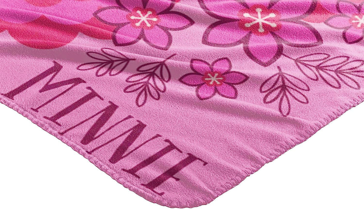Northwest Manta de forro polar de Minnie Mouse, 45" x 60",...
