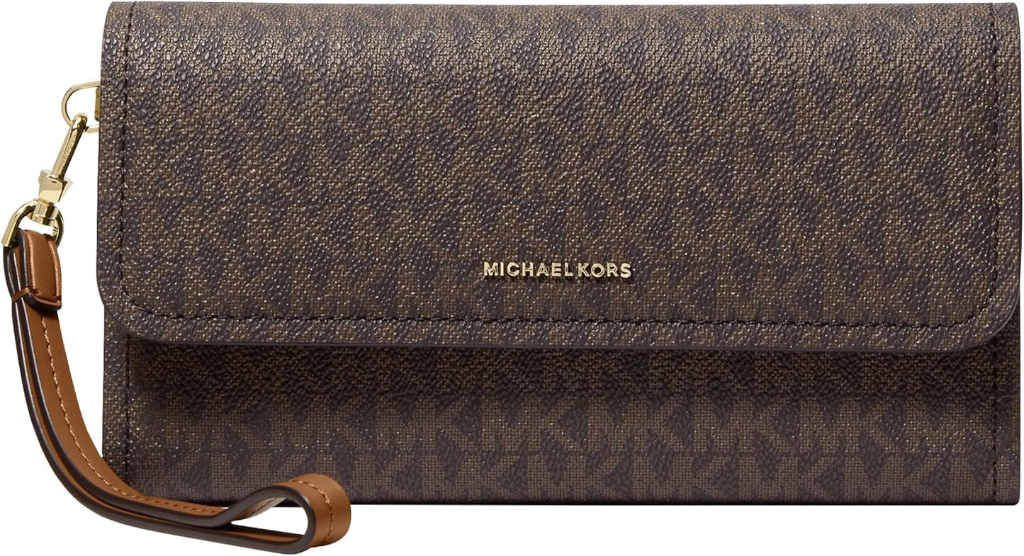 Michael Kors Jet Set - Pulsera con cremallera doble y solapa median...