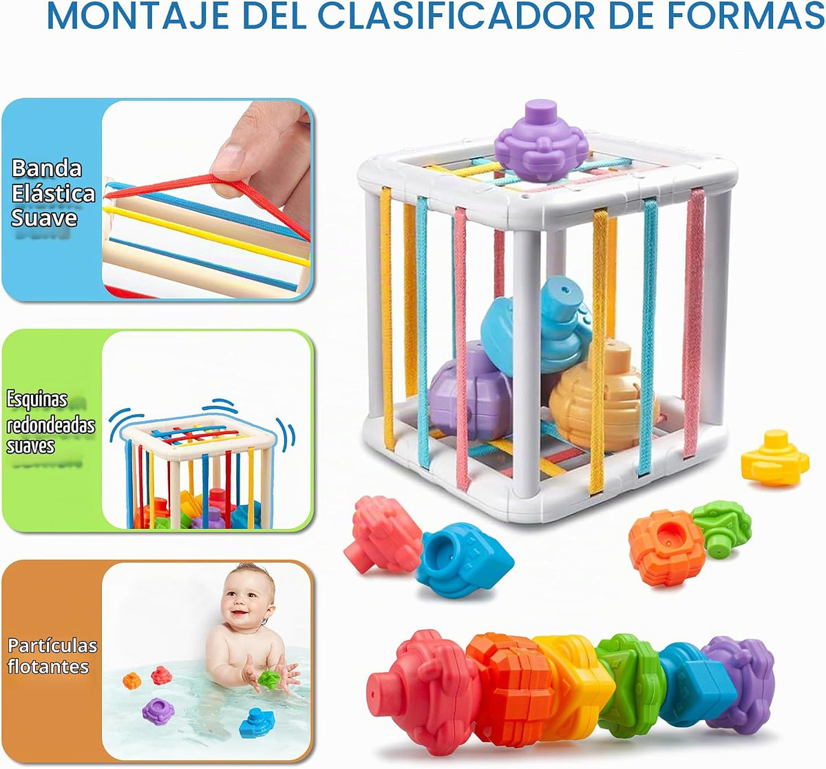 SYUUKH Juguetes 6 en 1 para bebés de 6 a 12 meses, juguetes para be...