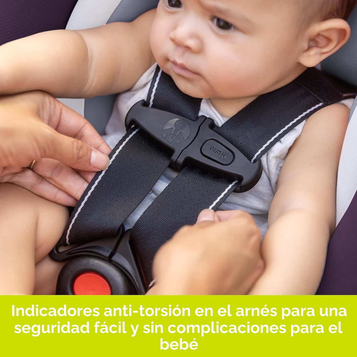 Baby Trend Asiento de automóvil para bebé de elevación segura, Dash...