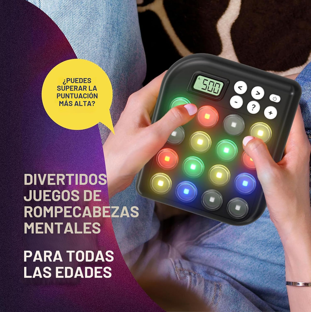 Juego de memoria Croove Brain Teasers - Juegos de mano para niños -...
