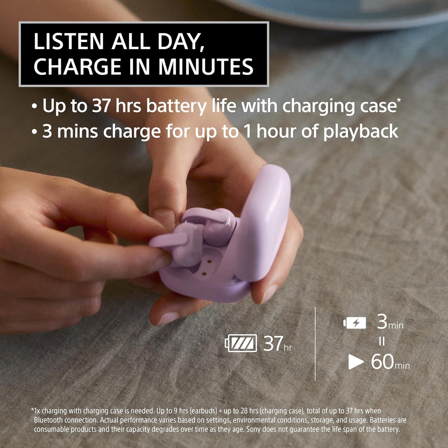 Sony LinkBuds - Auriculares con clip de oreja abierta verdaderament...