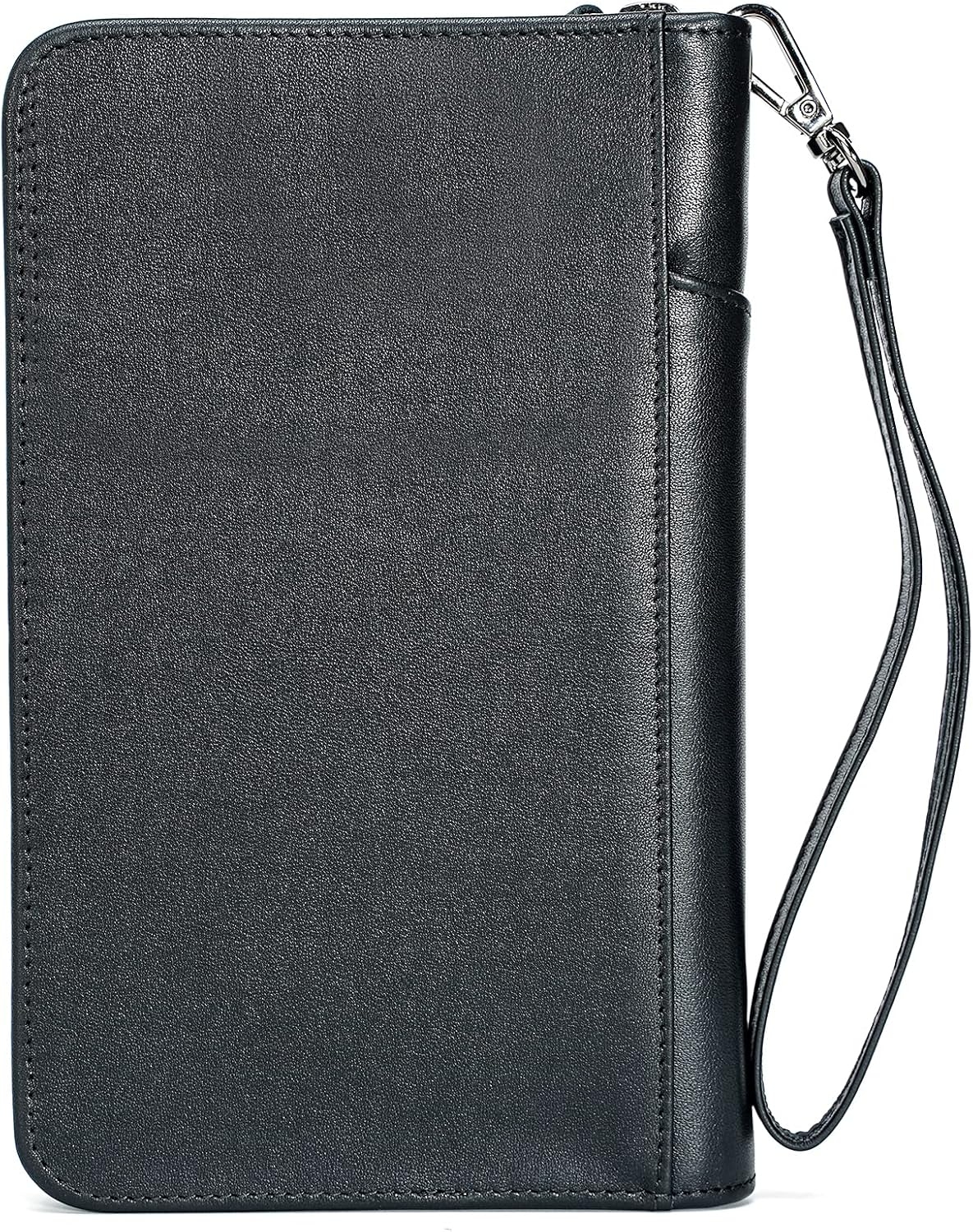 Polare - Funda para pasaporte de cuero de grano completo para hombr...