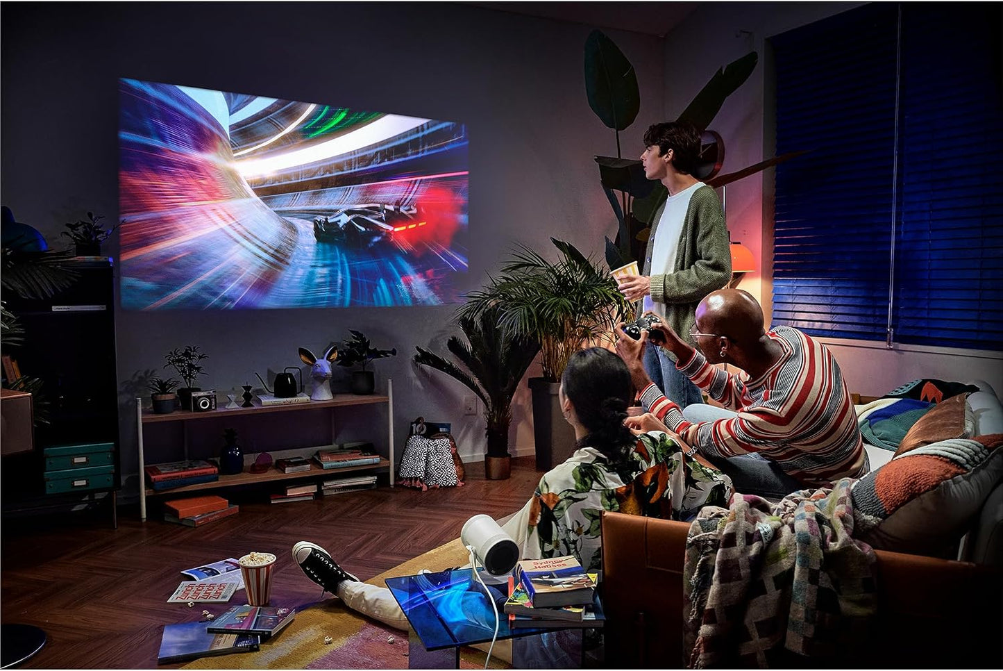 Samsung 30" - 100" The Freestyle 2nd Gen con Gaming Hub Pro...