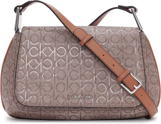 Calvin Klein Bandolera Charlie Flap para mujer
