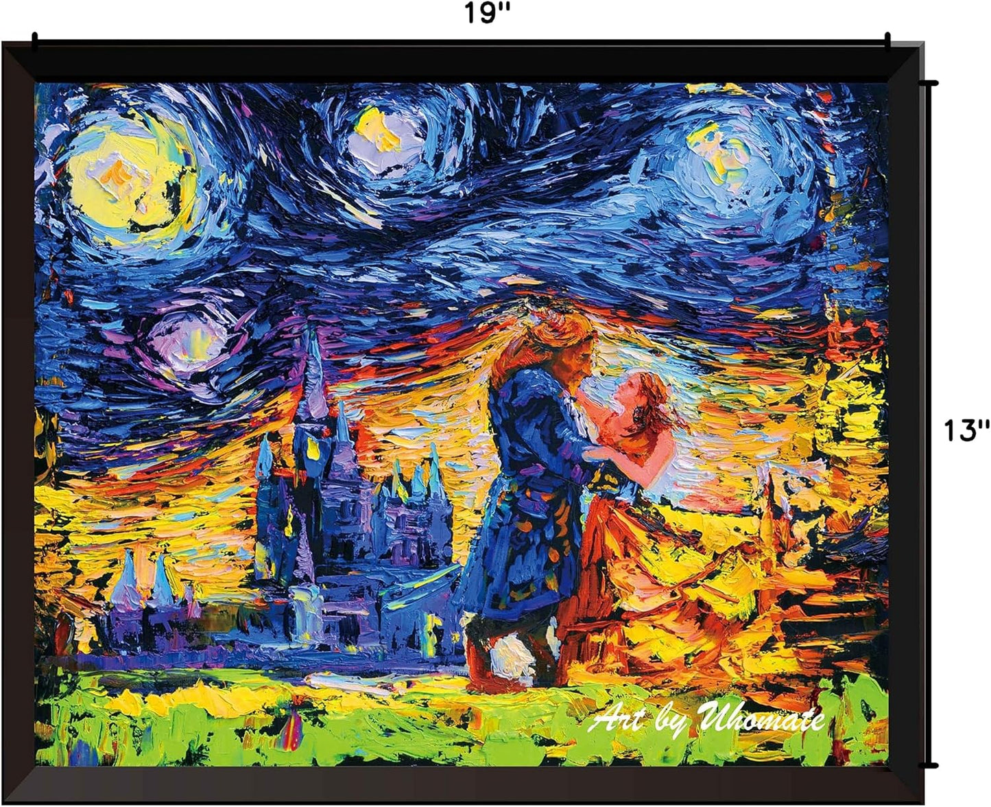 Uhomate Vincent Van Gogh - Pósteres de noche estrellada de La Bella...