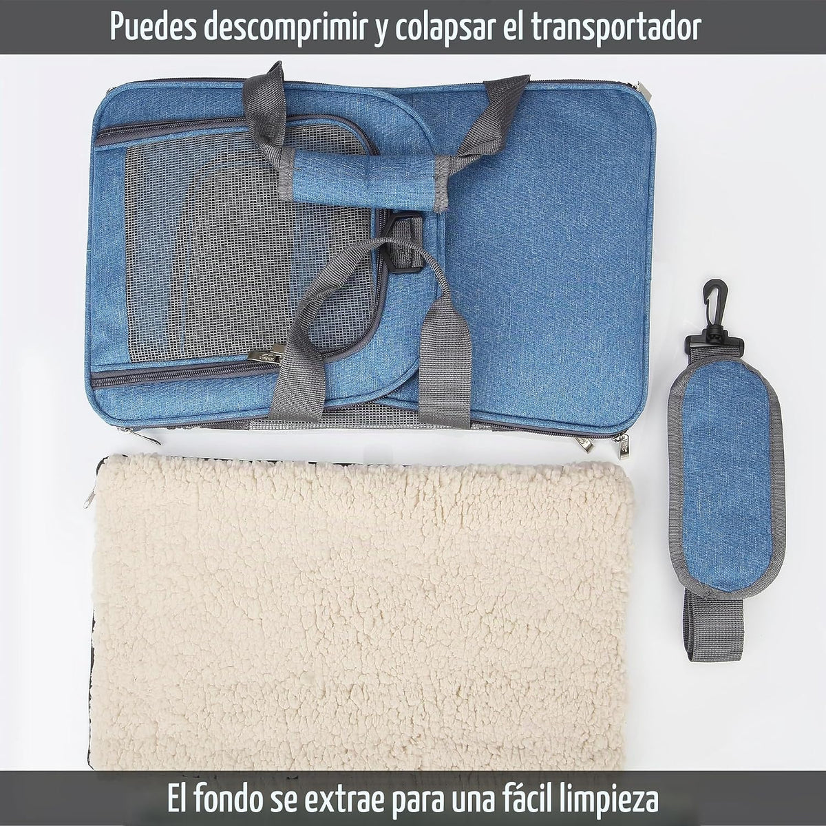 Mr. Pen Transportador de mascotas - Bolsa de transporte para gatos...