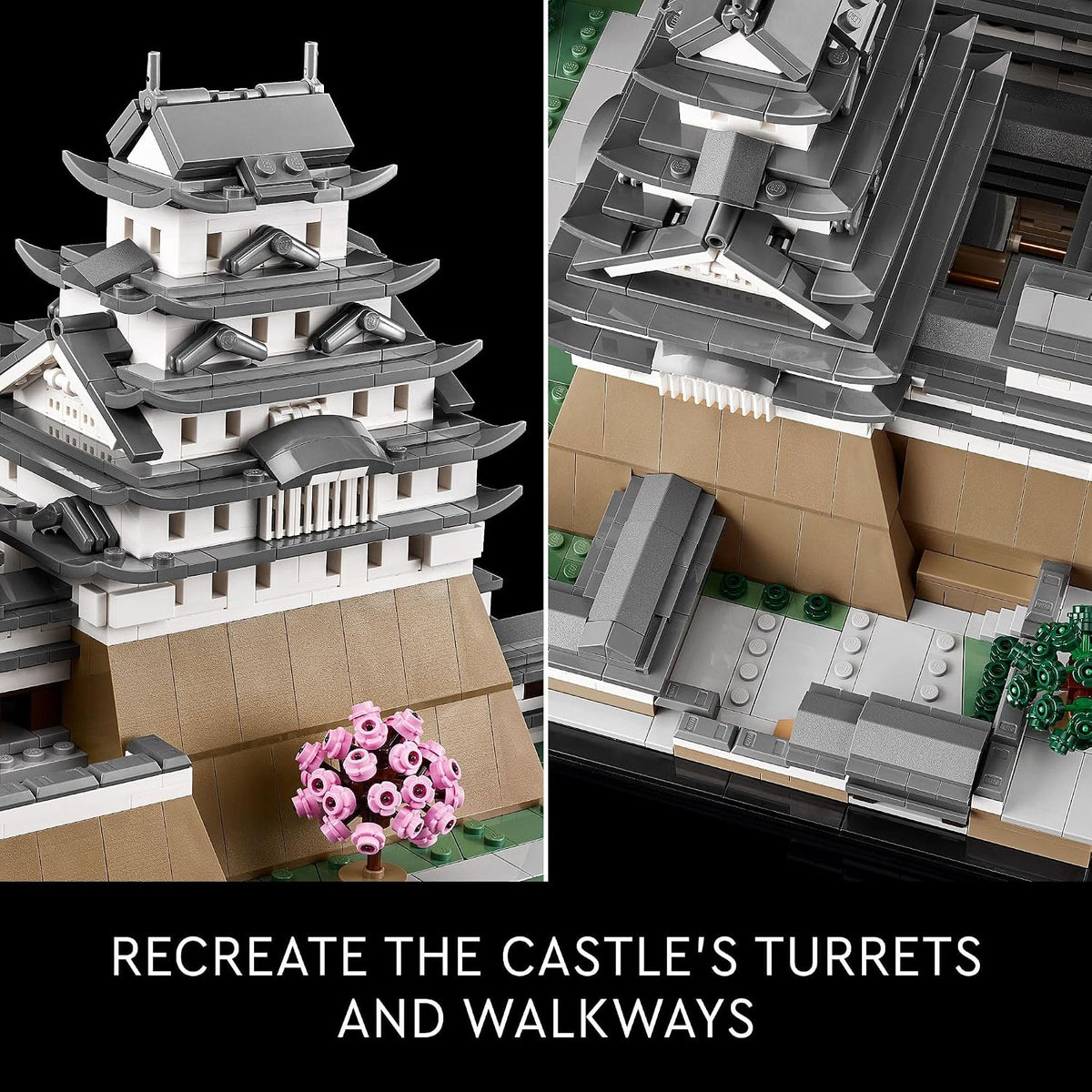 LEGO Architecture Landmarks Collection: Himeji Castle 21060 Juego d...