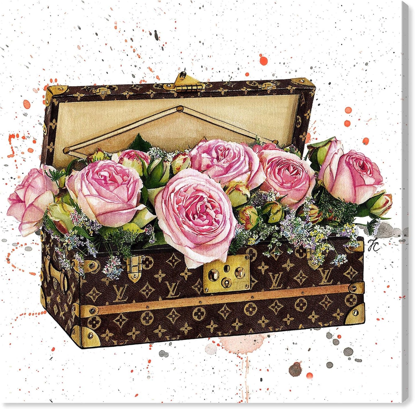 The Oliver Gal Artist Co. Lienzo decorativo para pared de moda y gl...