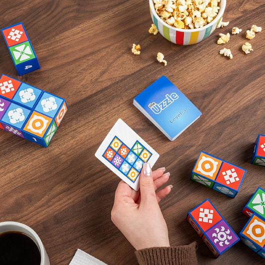 The Uzzle 3.0 Juego de mesa, Juegos de mesa familiares para niños y...