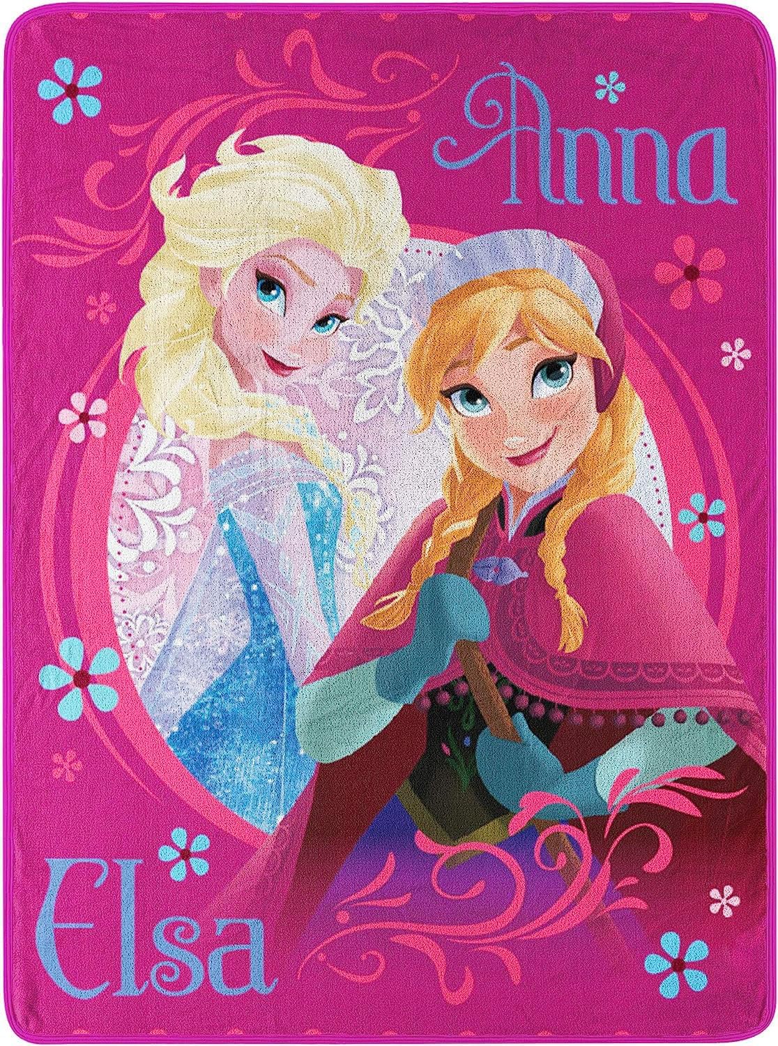 Northwest Frozen Loving Sisters Manta de micro raschel, 46 x 60 pul...