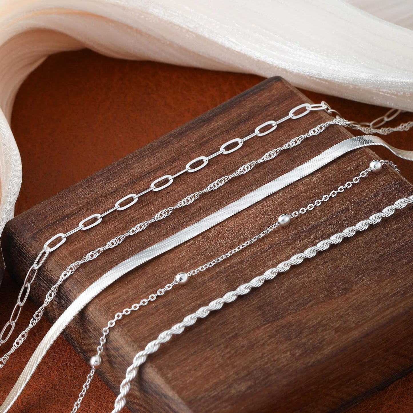 BERISO Pulseras de oro para mujer, elegante pulsera ajustable chapa...