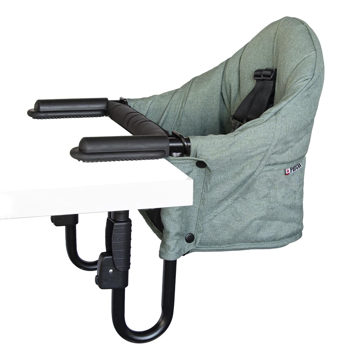 guzzie+Guss Silla alta con gancho para percha, silla de mesa portát...