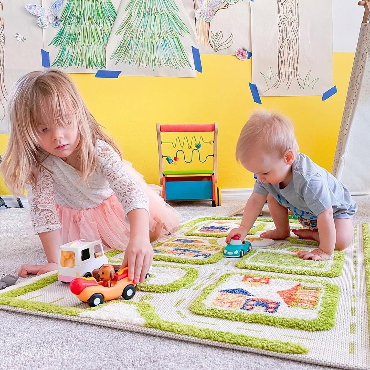 IVI Colección de tráfico (verde tráfico, pequeño: 44.5 pulgadas de...