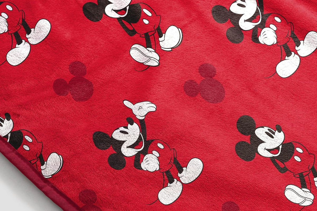 Jay Franco Disney Mickey Mouse - Manta de felpa para niños, medidas...