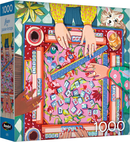 RoseArt - Hobby Haven - Modern Mahjong - Rompecabezas de 1000 pieza...