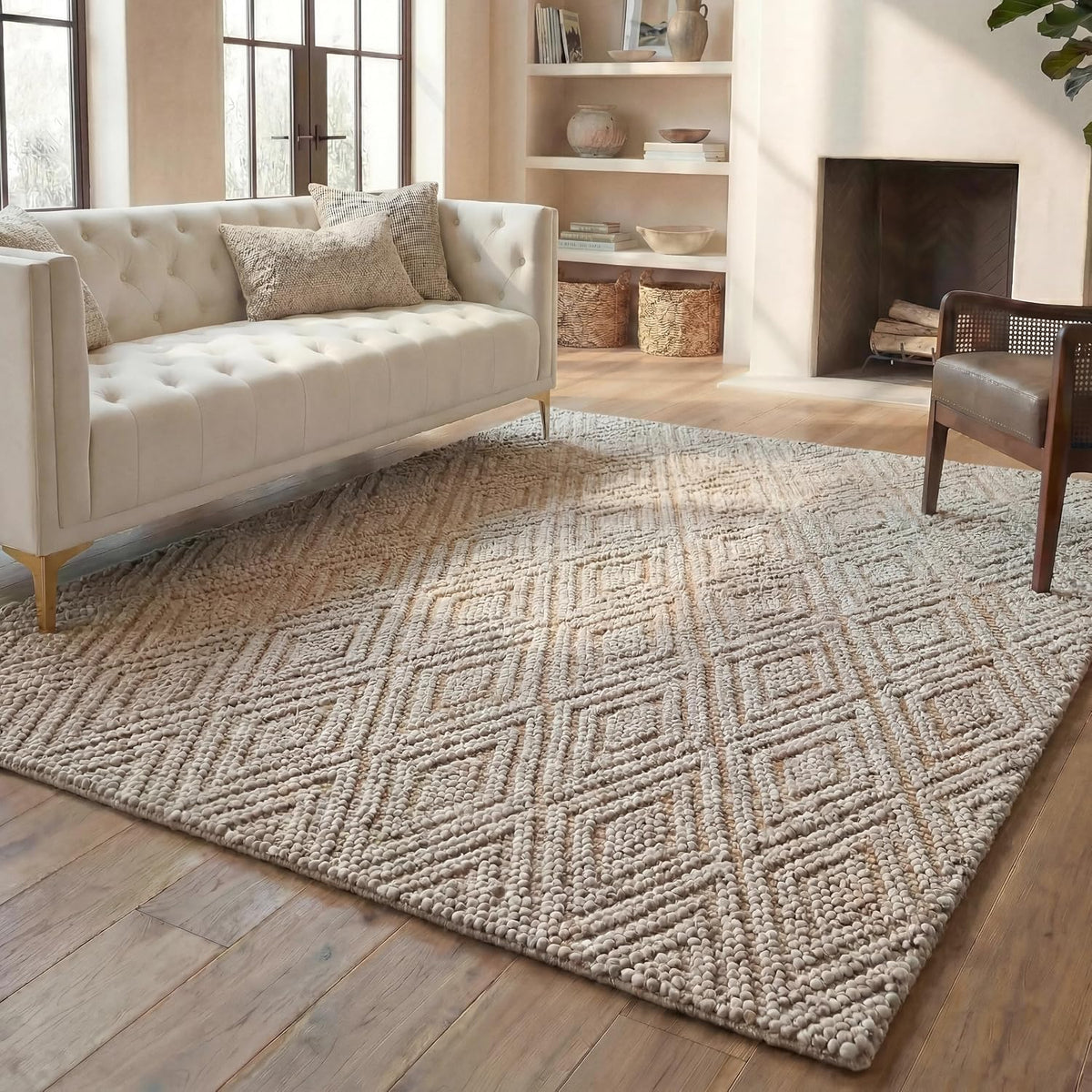 SAFAVIEH Natura Collection - Alfombra de área de 10 x 14 pies, colo...
