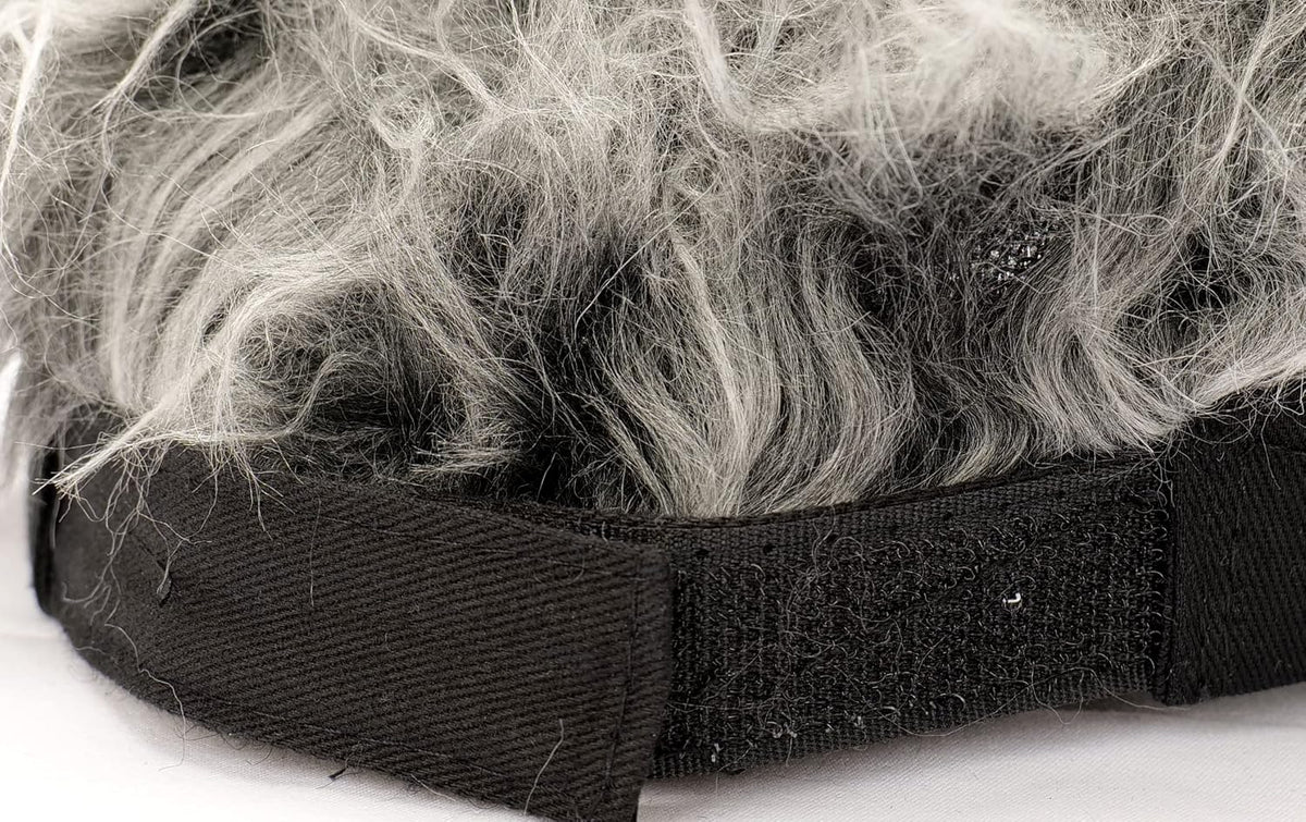 Gorra con visera para hombre con cabello falso, gorra con cabello p...