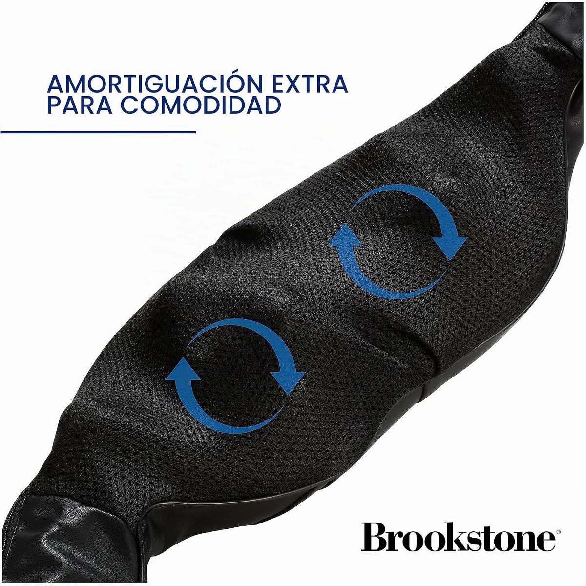 Brookstone - Masajeador de cuello y hombros Shiatsu con calor y ama...