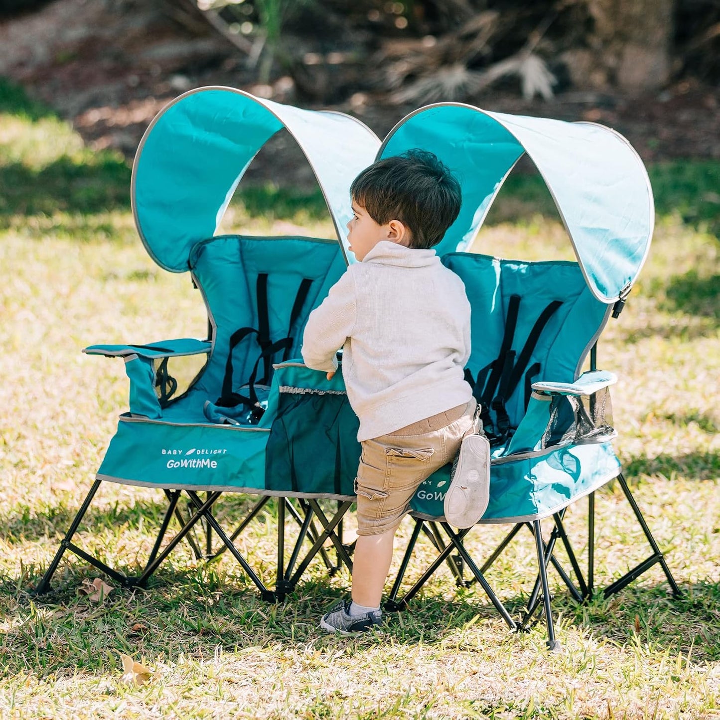 Baby Delight Go with Me Duo Deluxe - Silla portátil para niños, asi...