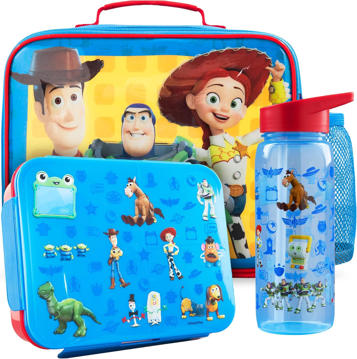 Get Trend Disney Pixar Toy Story Juego de bolsa de almuerzo, caja b...