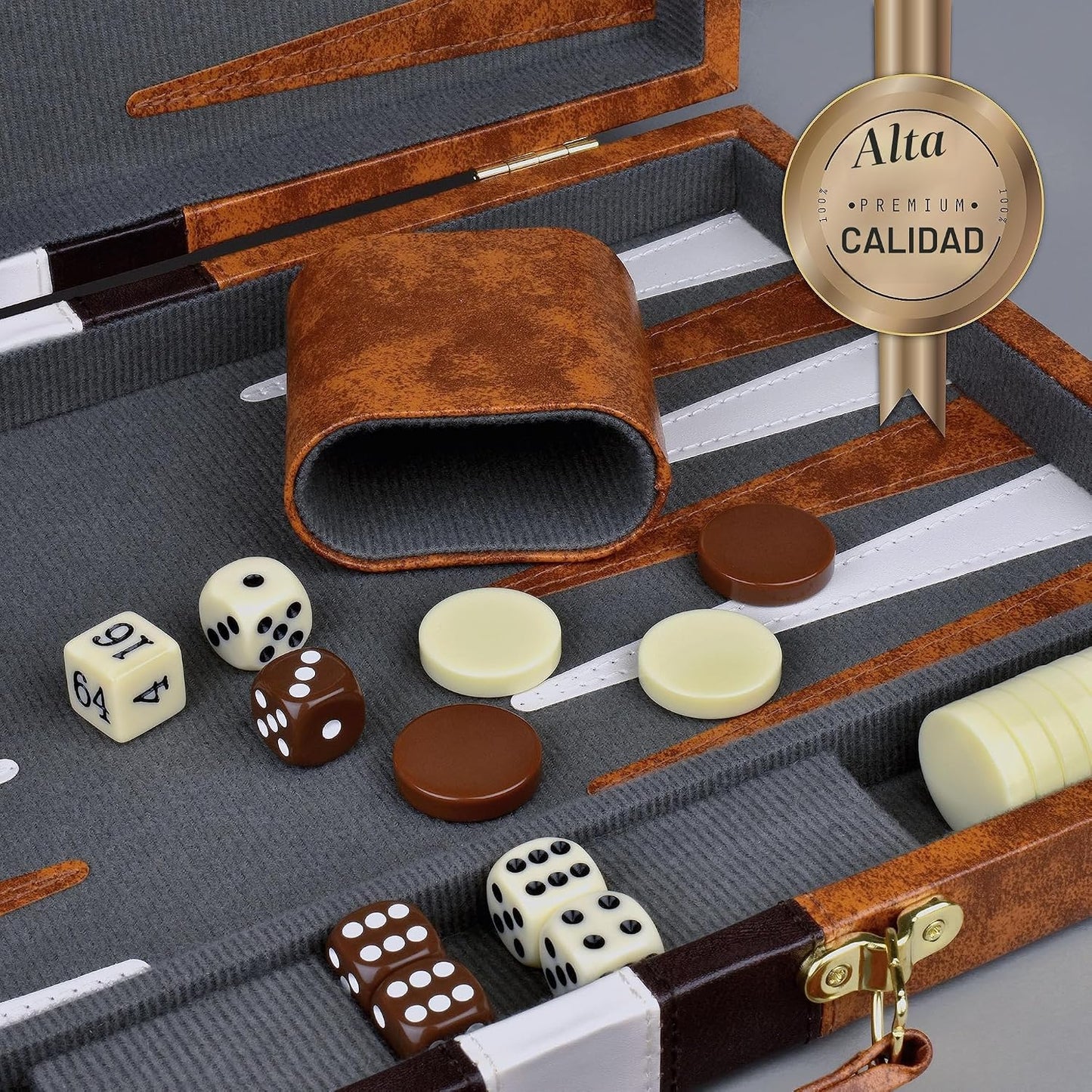 Juegos de Backgammon Grandes para Adultos - Juegos de Mesa Clásicos...