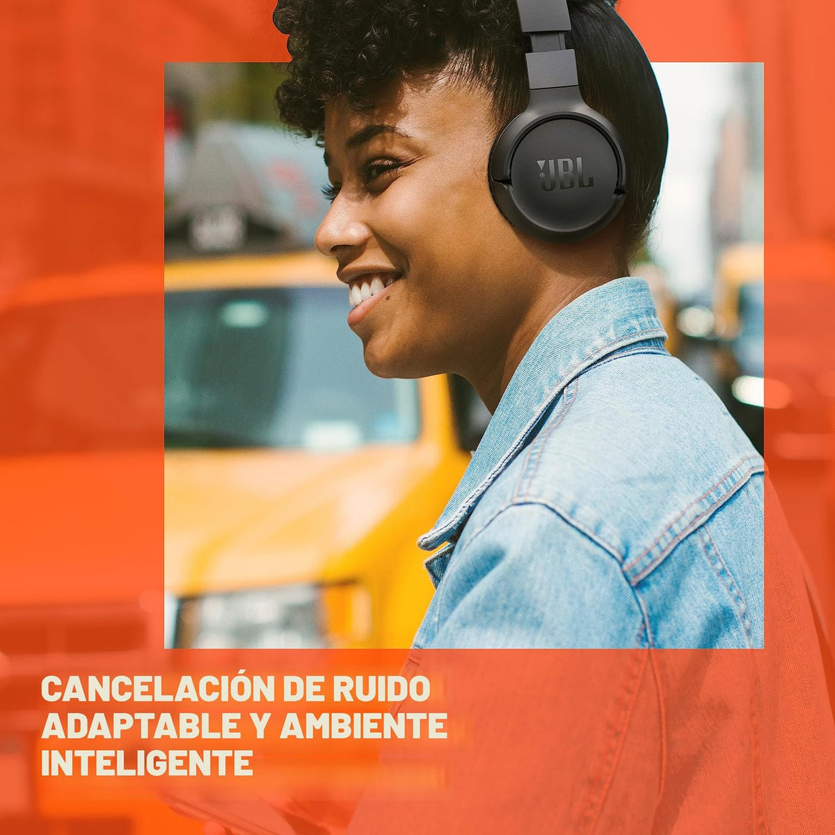 JBL Tune 670NC - Cancelación de ruido adaptativa con auriculares in...