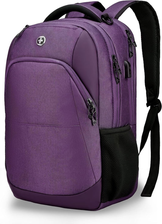 Swissdigital Design Mochila para hombre y mujer compatible con comp...