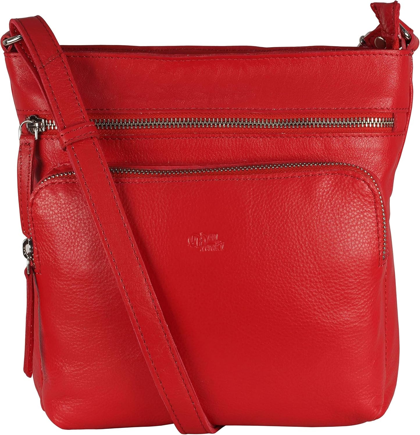 Mou Meraki Bolso cruzado de cuero genuino y bolsos - Bolso cruzado...