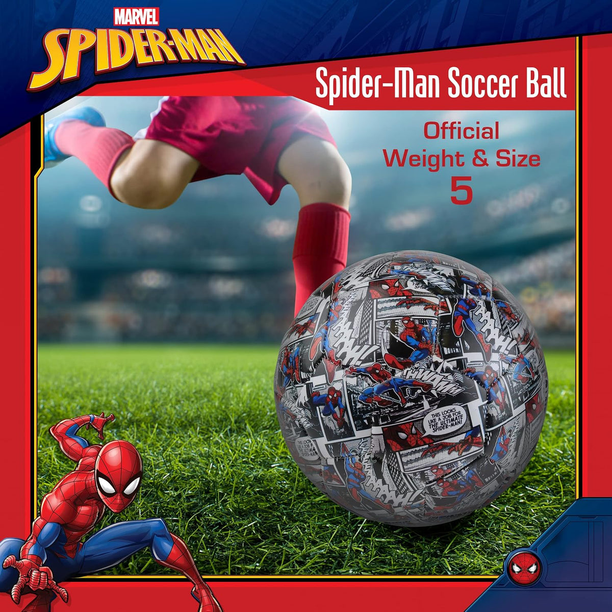 Capelli Sport Pelota de fútbol Marvel Spider-Man