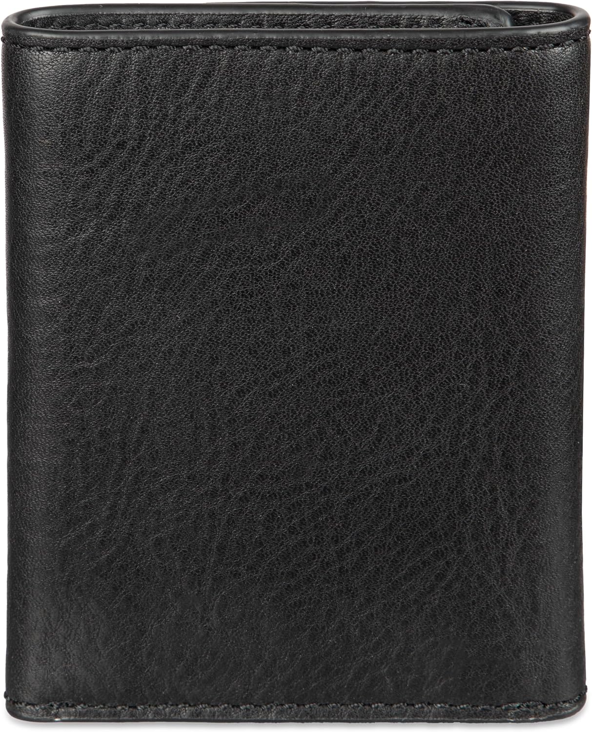 Tommy Bahama Billetera Trifold de cuero para hombre Negro