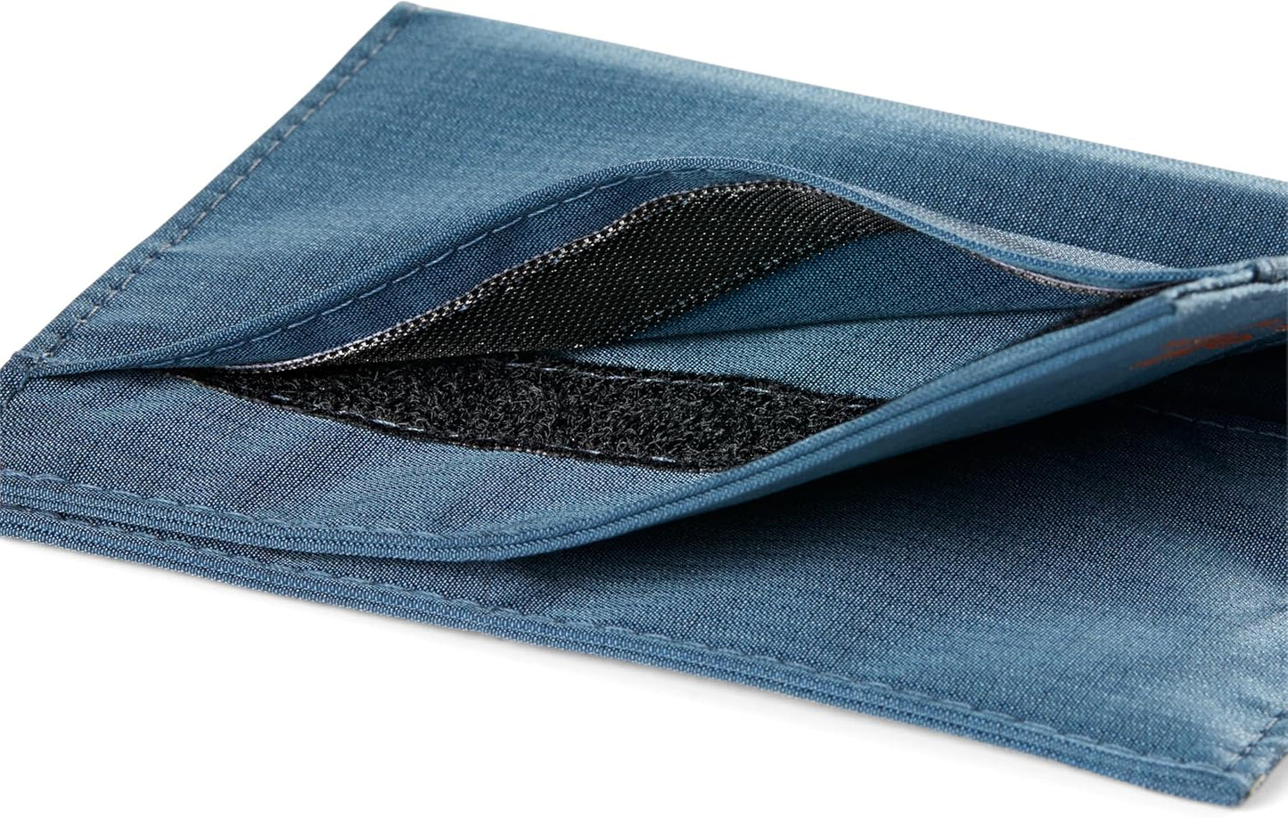 Allett Monedero 2.0, bloqueo RFID delgado (nailon, azul índigo) | C...