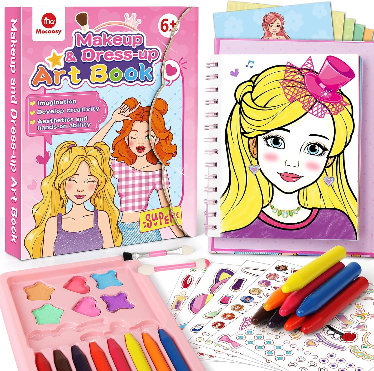 Mocoosy Kit de Manualidades de Maquillaje para Niñas de 6-8 Años, L...