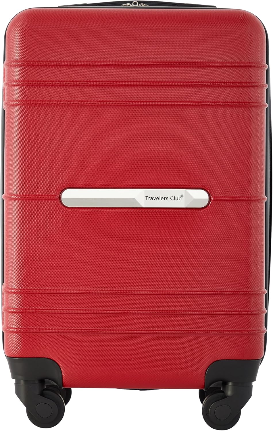 Travelers Club Equipaje de mano Richmond Spinner de 22", Rojo, Equi...