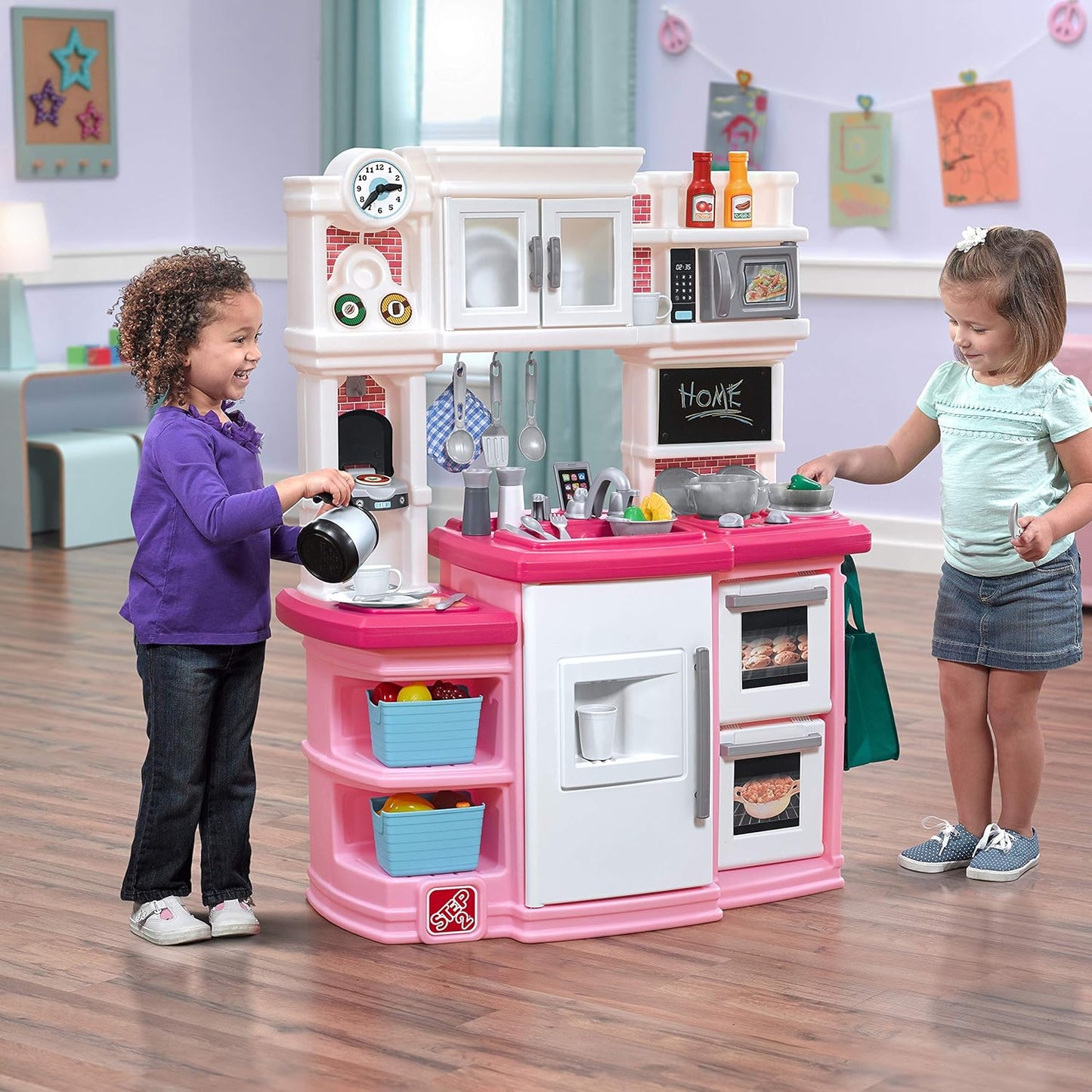 Step2 Great Gourmet - Juego de cocina para niños, cocina para inter...