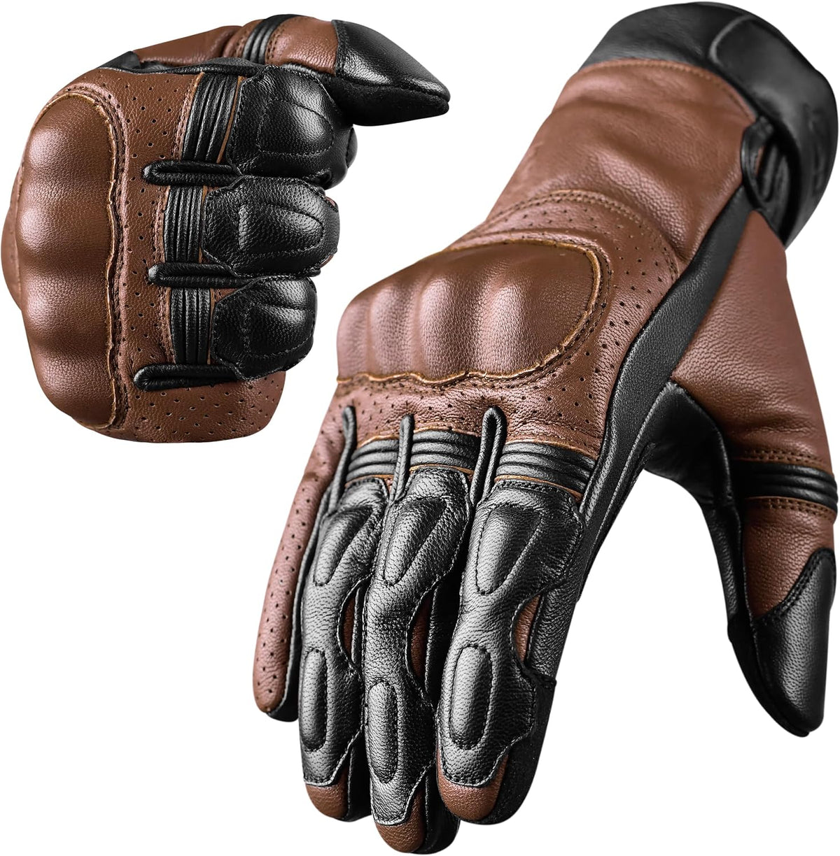 J.A.G. Guantes de motocicleta \u2013 Guantes de motocicleta perfora...