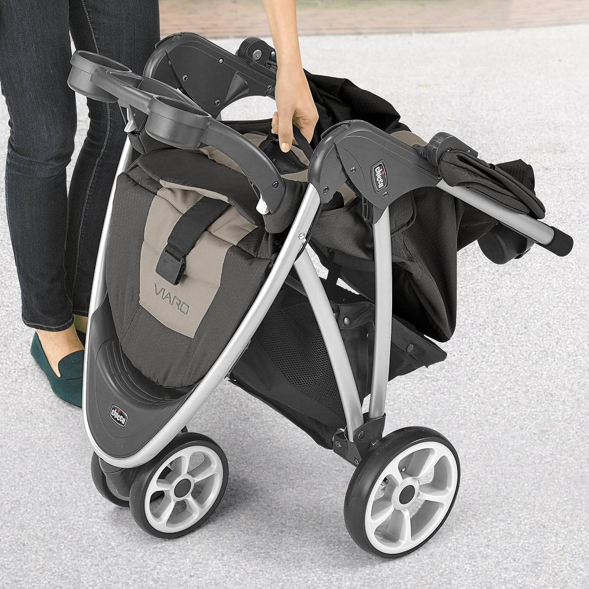 Chicco Viaro - Sistema de viaje, color verde, Negro