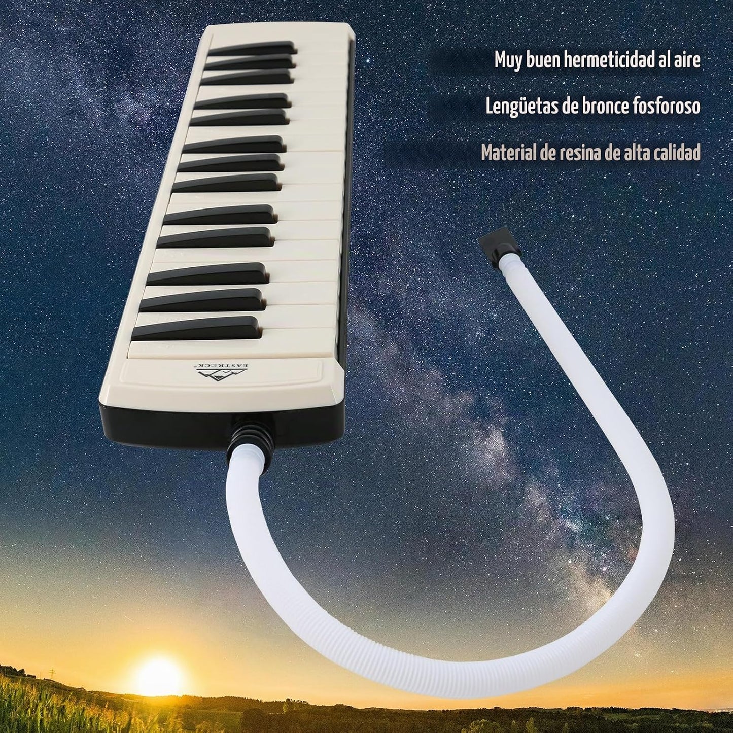 EASTROCK - Melódica de 32 teclas, piano de aire, teclado de soprano...