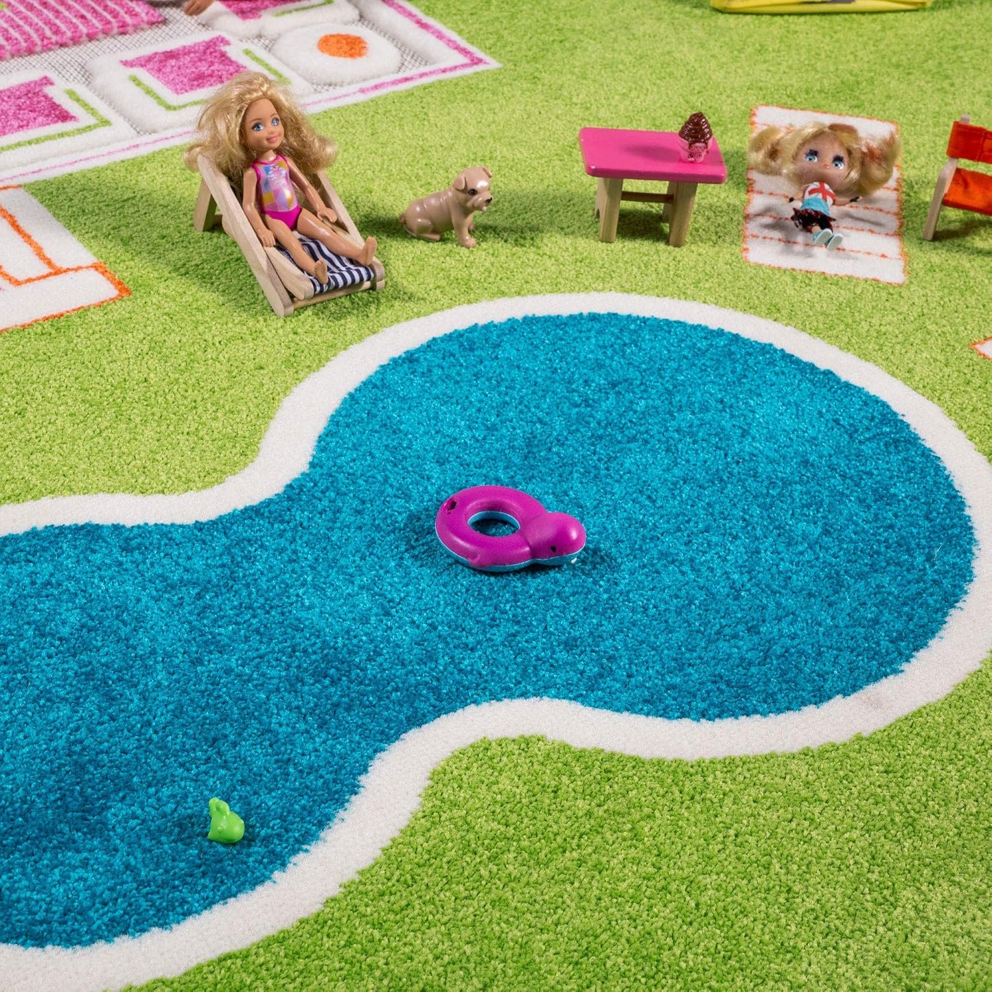 IVI - Alfombras educativa de juego 3D de 78 x 52.5 pulgadas para do...