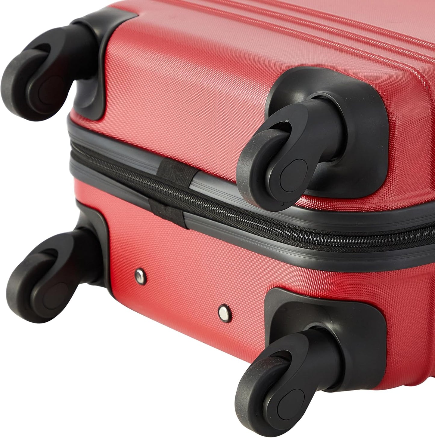 Travelers Club Equipaje de mano Richmond Spinner de 22", Rojo, Equi...
