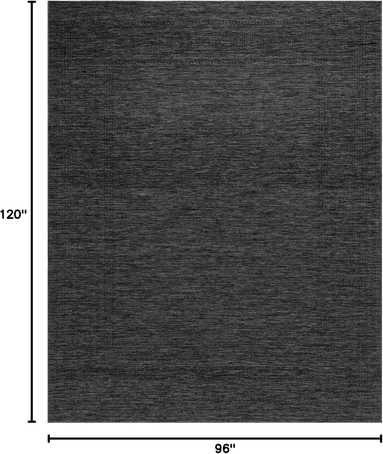 RUGGERRUGS Diana - Alfombra plegable texturizada para interiores y...