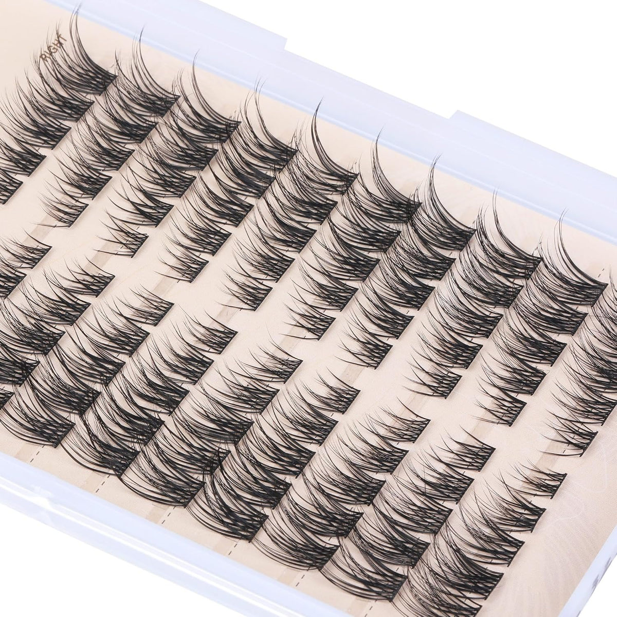 Extensiones de pestañas TOOCHUANG, racimos de pestañas naturales de...