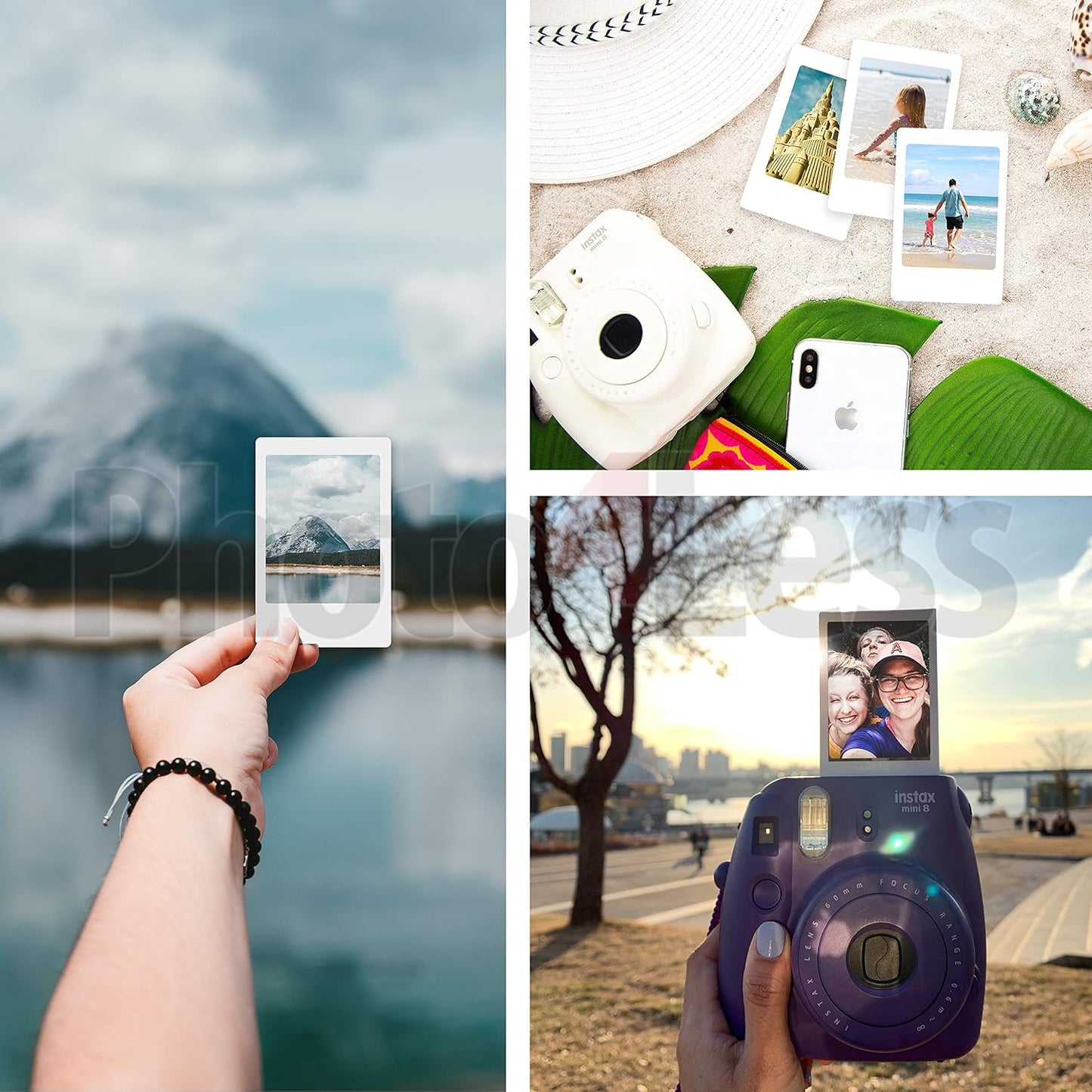 FUJIFILM INSTAX MINI 12 - Cámara de película instantánea (morado li...