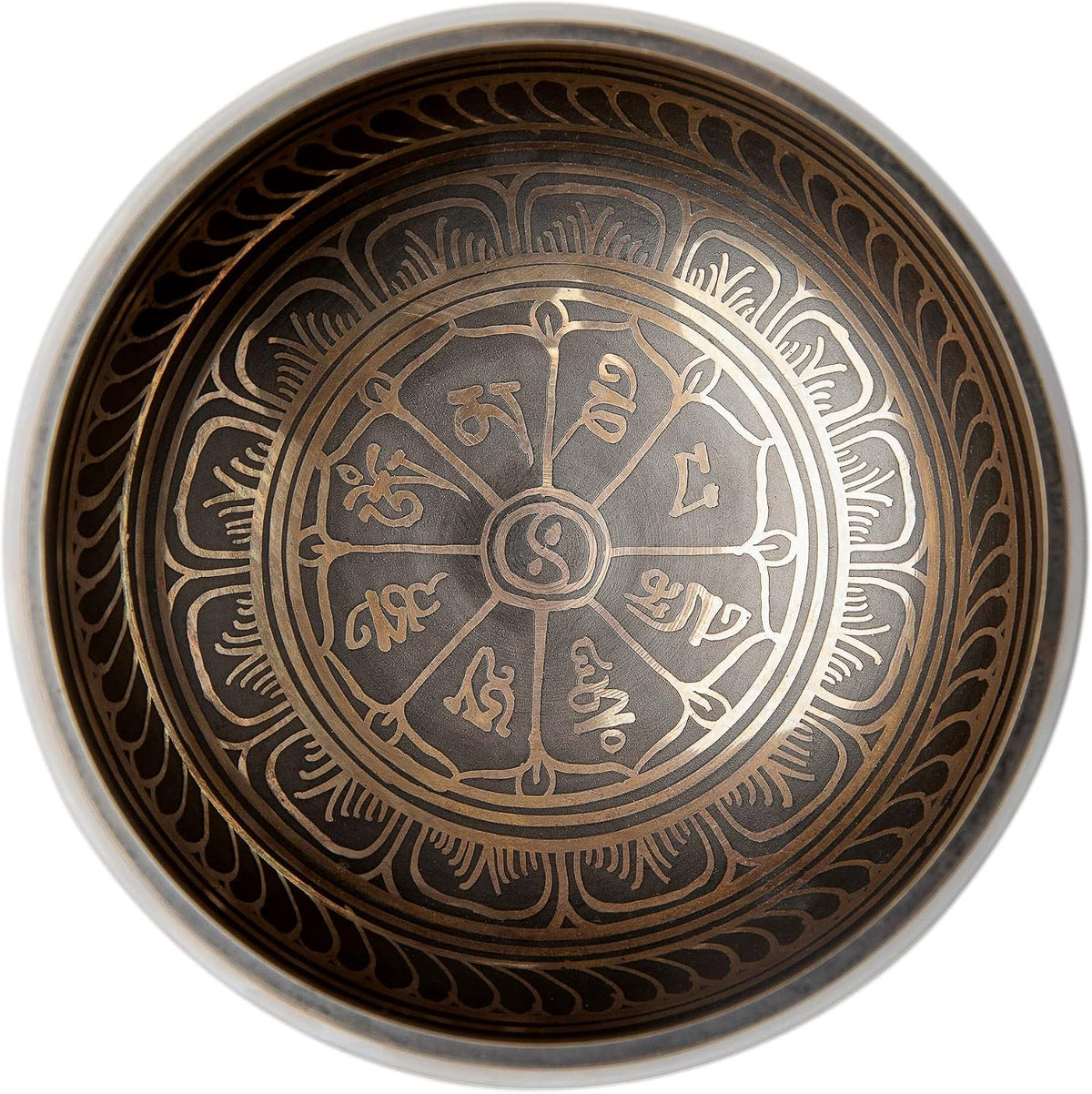 HIMALAYAN BAZAAR - Juego de cuencos tibetanos de 4 pulgadas, fácil...